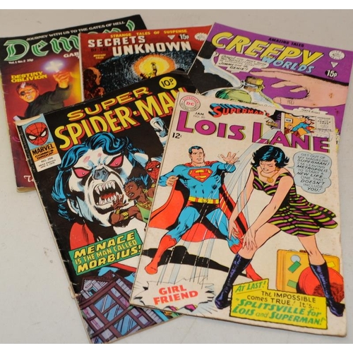 180 - Collection of 1970's comics to include Scary Tales, Uncanny Tales, Ghost Manor, Creepy Worlds etc. A... 