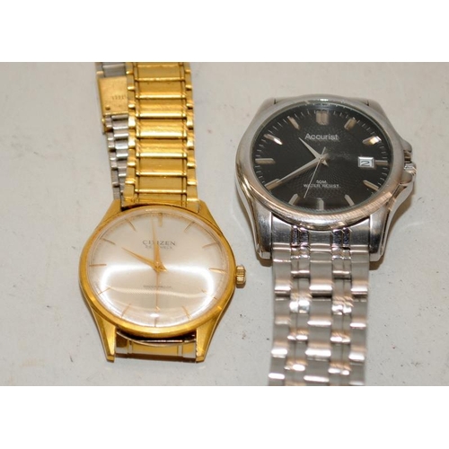 364 - Small collection of gents quartz watches to include Pulsar, Avia and Citizen. 6 in lot