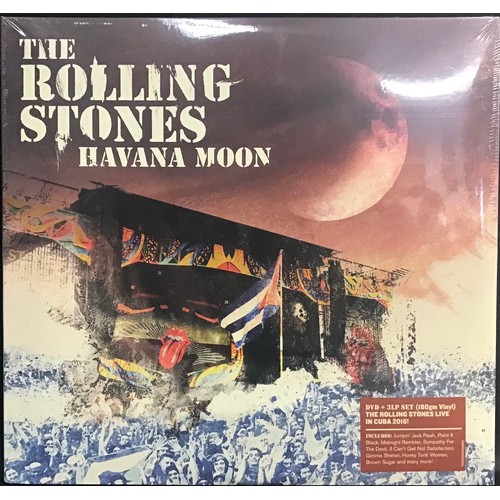165 - VINYL 3LP THE ROLLING STONES ‘HAVANA MOON’ 180GRAM SEALED. Havana Moon captures the histaric, once i... 