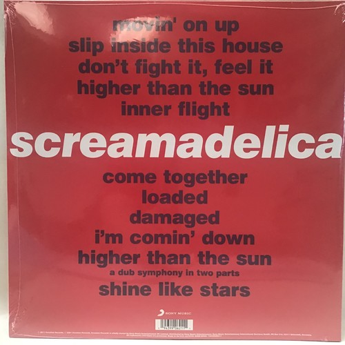 412 - PRIMAL SCREAM ‘SCREAMADELICA’ PICTURE DISC VINYL  x  2 LP’S. 30th anniversary edition 2LP Picture Di... 