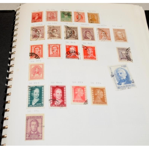 187 - Three stamps stock books from around the world including early examples