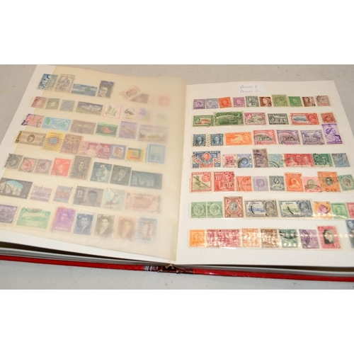 187 - Three stamps stock books from around the world including early examples