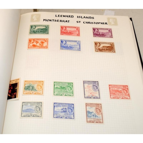 190 - Five stamp albums, two with a good selection of world stamps including early examples, an album of D... 