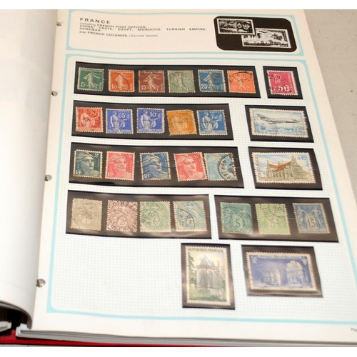 198 - Five albums of world stamps, Royalty stamp sheets, and first day covers relating to military, space ... 