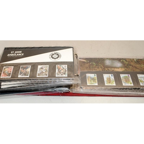 199 - 6 albums containing mostly mint stamps and presentation packs from The Channel Islands