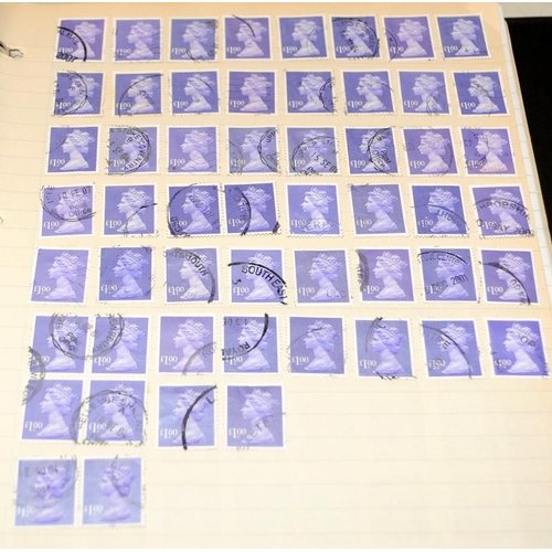 208 - Large collection of GB stamps contained within a number of stock books and albums. Worth a look thro... 