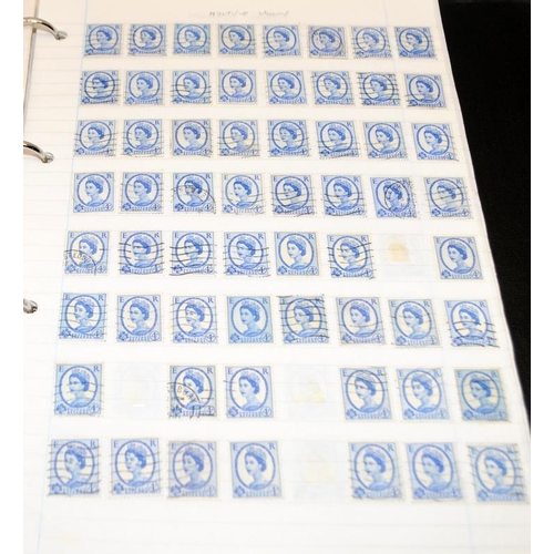 208 - Large collection of GB stamps contained within a number of stock books and albums. Worth a look thro... 