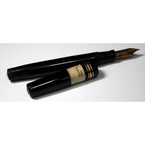 7 - Swan L645/60 Eternal leverless fountain pen with #6 14ct nib. NOS, uninked and stickered. (Ref:CBK33... 