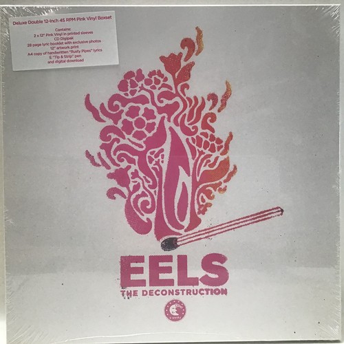 53 - EELS ‘THE DECONSTRUCTION’ DELUXE DOUBLE PINK VINYL AND CD BOX SET. This factory sealed set includes ... 
