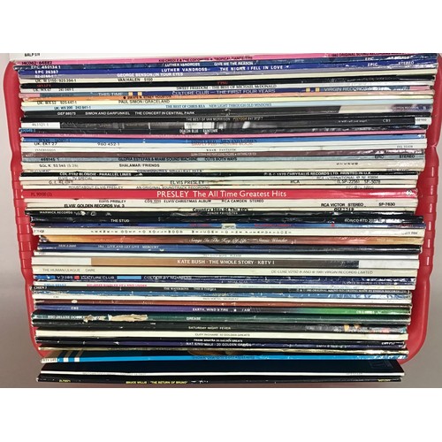 250A - VARIED COLLECTION OF ROCK AND POP VINYL LP RECORDS. Here we find artists to include - Womack And Wom... 