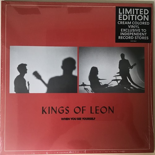 175 - KINGS OF LEON - WHEN YOU SEE YOURSELF - EXCLUSIVE CREAM COLOURED VINYL DOUBLE LP. This vinyl is new ... 