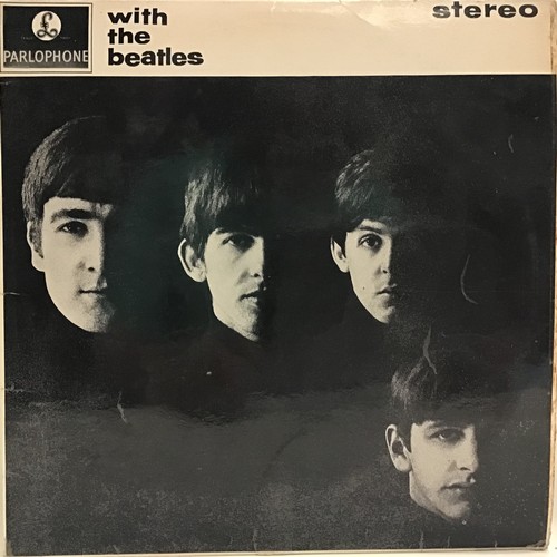 6 - THE BEATLES - WITH THE BEATLES 1963 UK STEREO LP. A very nice pressing of their 2nd album on Stereo ... 