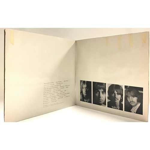 100 - THE BEATLES ‘WHITE ALBUM’ LP ORIGINAL 1968 PRESSING. Found here on Apple Records PCS 7068. Vinyl is ... 