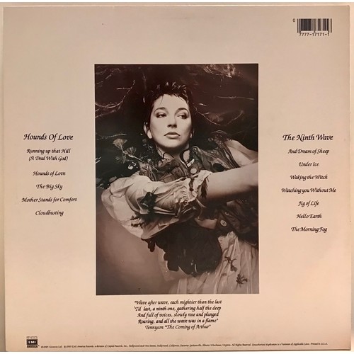 99 - KATE BUSH LP ‘HOUNDS OF LOVE’ PROMOTIONAL USE ONLY COPY. This USA copy is on Capitol Records ST 1717... 