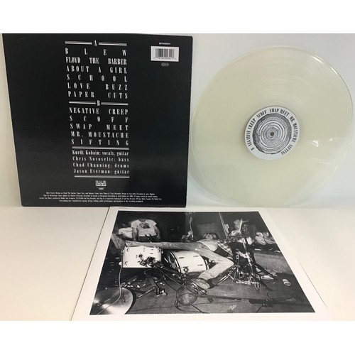 156 - NIRVANA ‘BLEACH’ LP ON CLEAR VINYL  UK PRESS. This is an unplayed copy found here on Sub Pop Records... 
