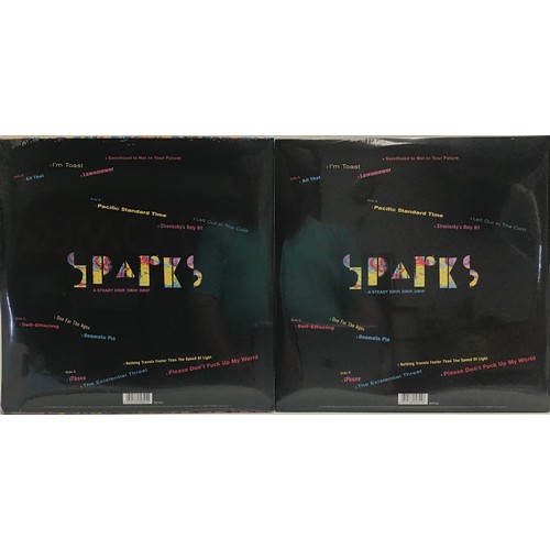 71 - SPARKS VINYL COLOURED / PICTURE DISC ALBUMS X 2. Here we have 2 factory sealed versions of ‘A Steady... 