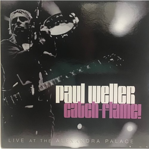 65 - PAUL WELLER DOUBLE ALBUM ‘CATCH - FLAME’ WITH 7” SINGLE. Brand new unplayed immaculate copy of this ... 