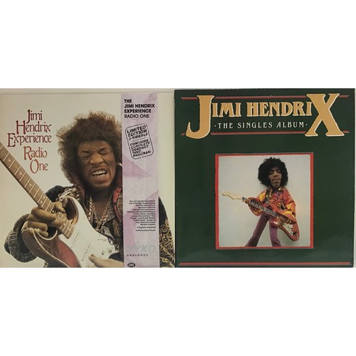 137 - JIMI HENDRIX VINYL ALBUMS X 2. Titles here are - Jimi Hendrix Experience Radio One on RYKO Records R... 