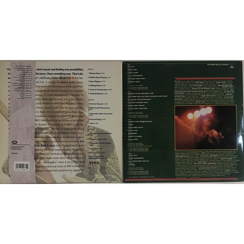 137 - JIMI HENDRIX VINYL ALBUMS X 2. Titles here are - Jimi Hendrix Experience Radio One on RYKO Records R... 