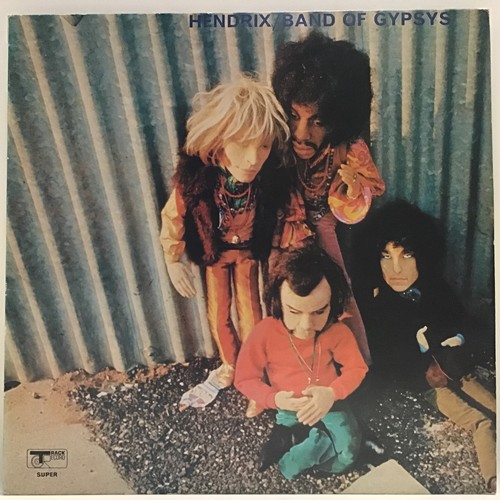 75 - JIMI HENDRIX ALBUM ‘BAND OF GYPSYS’ RARE PUPPET SLEEVE. Album found here in VG+ condition on Track R... 