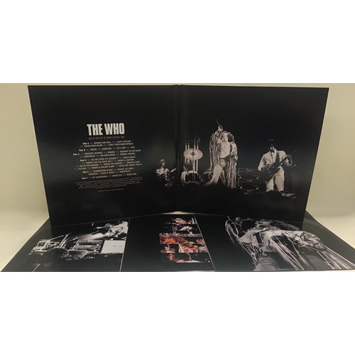 139 - THE WHO VINYL LP RECORDS X 3. Here we find 2 factory sealed vinyl lp records entitled - The Who Live... 