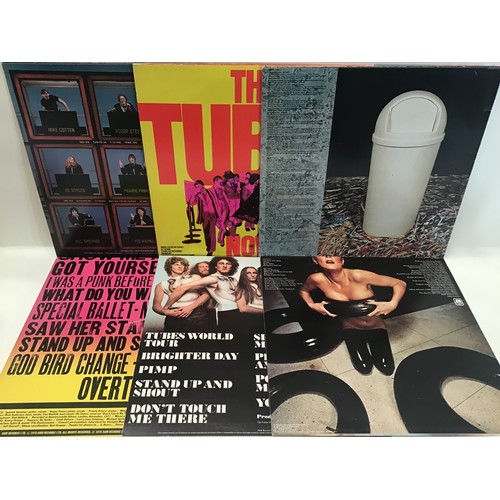58 - THE TUBES X 6 VINYL LP RECORDS. Titles here include - What Do You Want From Live - Young And Rich - ... 
