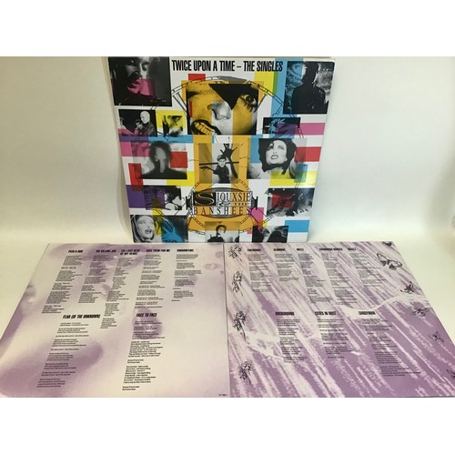 18 - SIOUXSIE AND THE BANSHEES LP ‘TWICE UPON A TIME - THE SINGLES’. Great original double album on Polyd... 