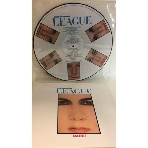177 - HUMAN LEAGUE ‘DARE’ PICTURE DISC ALBUM.  Original Limited Edition Picture Disc on Virgin Records VP2... 