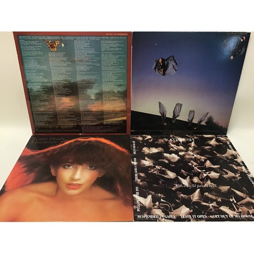 187 - KATE BUSH VINYL LP RECORDS X 4. Albums here include titles - The Dreaming - Never For Ever - Lionhea... 