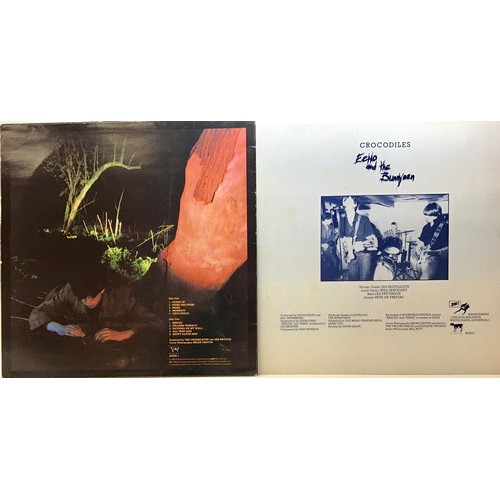 259 - ECHO AND THE BUNNYMEN VINYL LP ‘CROCODILES’ WITH BONUS 7” SINGLE. Found here on WEA vinyl records KO... 