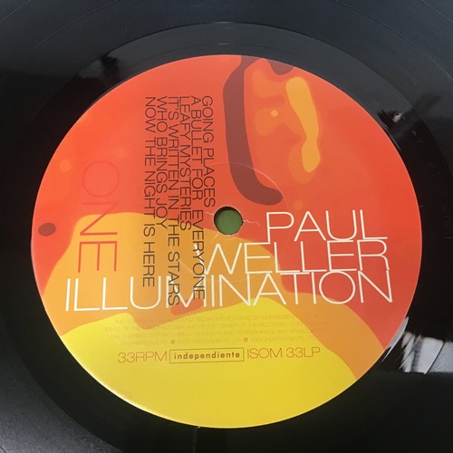 PAUL WELLER VINYL LP RECORD 'ILLUMINATION'. ISOM 33LP original