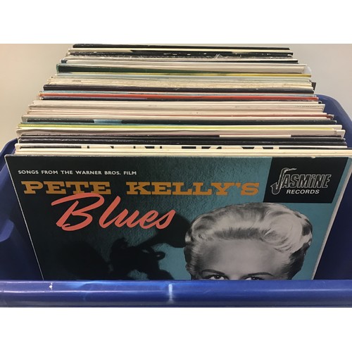 81 - LARGE SELECTION OF JAZZ / VOCALIST AND BIG BAND JAZZ VINYL LP RECORDS. Artists here include - Peggy ... 