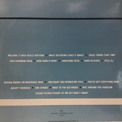114 - THE SMITHS VINYL LP RECORD ‘HATFUL OF HOLLOW’. Gatefold sleeved album on Rough Trade Records Rough 7... 