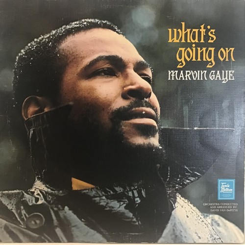 250 - ‘WHAT’S GOING ON’ VINYL ALBUM BY MARVIN GAYE. This copy is in VG+ condition and found in a textured ... 