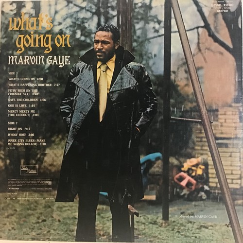 250 - ‘WHAT’S GOING ON’ VINYL ALBUM BY MARVIN GAYE. This copy is in VG+ condition and found in a textured ... 