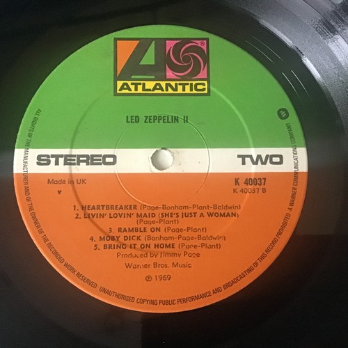 9 - RARE VERY RARE!  LED ZEPPELIN 2 U.K. 3D SLEEVE UNRELEASED VINYL ALBUM. One that got away here for an... 