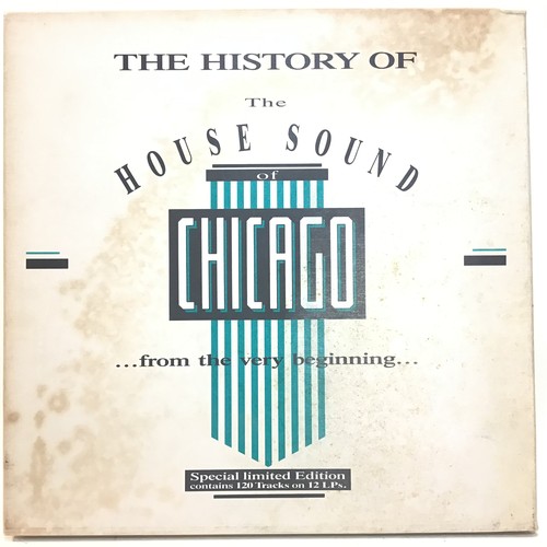 101 - LP BOXSET ‘THE HISTORY OF THE HOUSE SOUND OF CHICAGO FROM THE VERY BEGINNING’. Special limited Editi... 