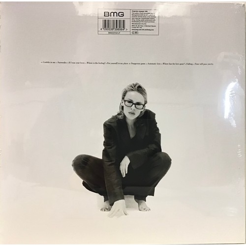 171 - KYLIE MINOGUE LP WHITE VINYL UK ONLY PRESS. This album is factory sealed and was only available in t... 