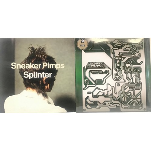 178 - SNEAKER PIMPS VINYL ALBUMS X 2. An original here entitled ‘Splinter’ on Clean Up Records from 1999 i... 