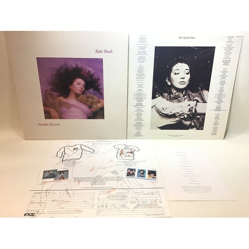 326 - KATE BUSH PROMMOTIONAL PRESS PACK VINYL ALBUM ‘HOUNDS OF LOVE’. Ex copy of the Vinyl here on EMI KAB... 