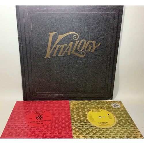 325 - PEARL JAM VINYL ALBUM ‘VITALOGY’ PLUS 2 x 7” SINGLES. Found here on Epic Records from 1994. This is ... 