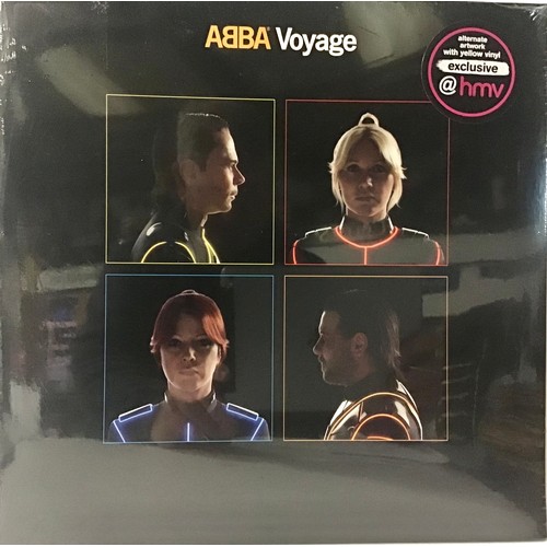 34 - ABBA COLOURED VINYL SEALED ALBUM ‘VOYAGE’. From 2021 we have this Exclusive release from ABBA on Yel... 