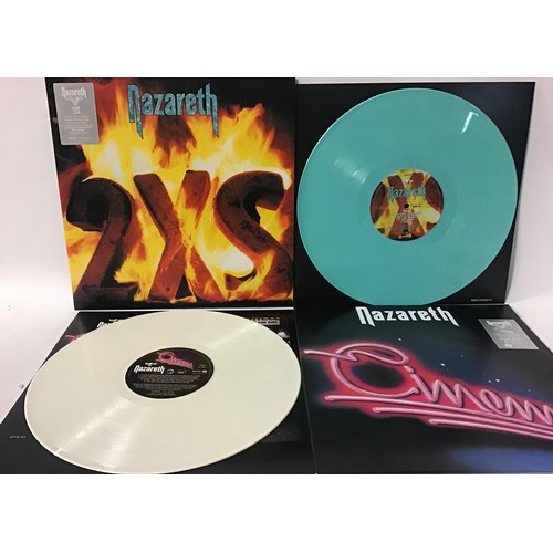 110 - NAZARETH COLOURED VINYL LP RECORDS X 2. These are new pressings entitled - Cinema and 2 X S. Remaste... 