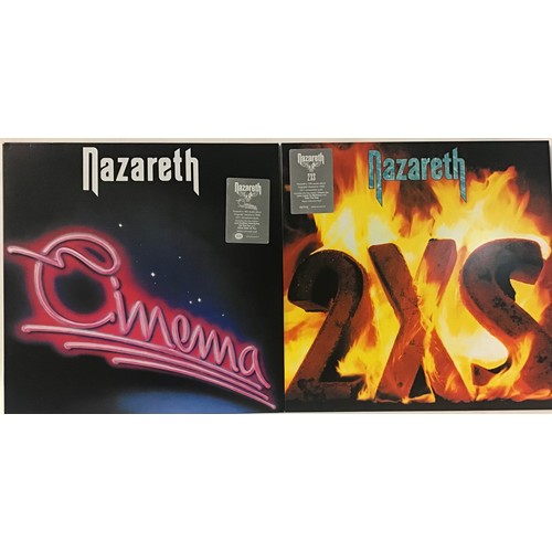 110 - NAZARETH COLOURED VINYL LP RECORDS X 2. These are new pressings entitled - Cinema and 2 X S. Remaste... 