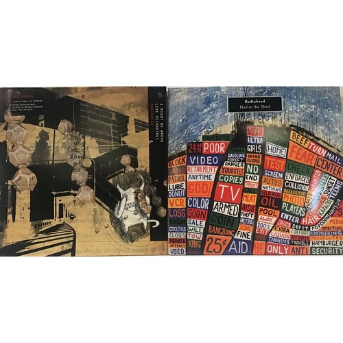 154 - RADIOHEAD VINYL LP RECORDS. Here we have a copy of ‘I Might Be Wrong’ on EMI Records from 2001 and a... 