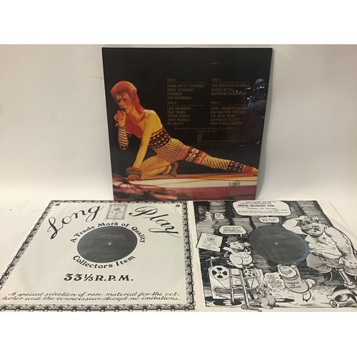 20 - DAVID BOWIE COLOURED VINYL LP ‘ROCK ‘N’ ROLL SUICIDE’. A stunning double live LP from David Bowie re... 