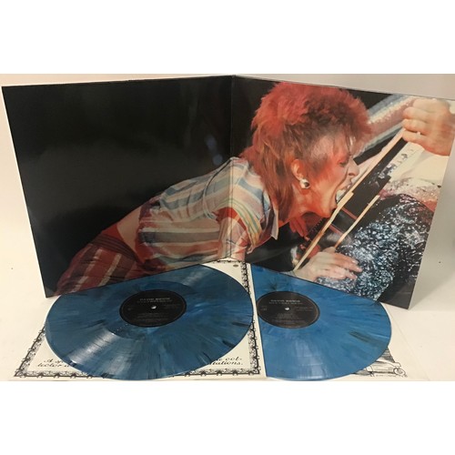 20 - DAVID BOWIE COLOURED VINYL LP ‘ROCK ‘N’ ROLL SUICIDE’. A stunning double live LP from David Bowie re... 