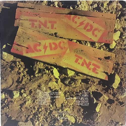 39 - AC/DC - T.N.T. AUSTRALIAN PRESS VINYL ALBUM. Found here in Ex condition on Albert Productions No. AP... 