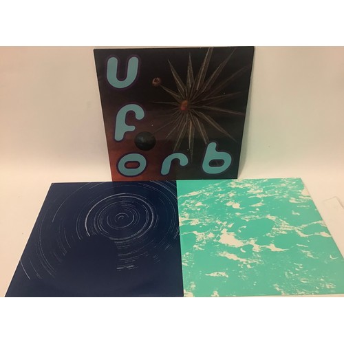 64 - THE ORB 'U.F.ORB' DOUBLE ALBUM IN BLACK LIMITED EDITION PVC SLEEVE. The vinyl is in beautiful Ex con... 