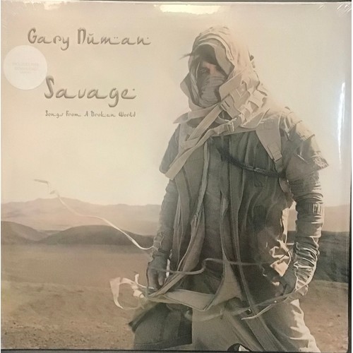 249 - GARY NUMAN 'SAVAGE: SONGS FROM A BROKEN WORLD' VINYL ALBUM. A BMG Records released double album from... 